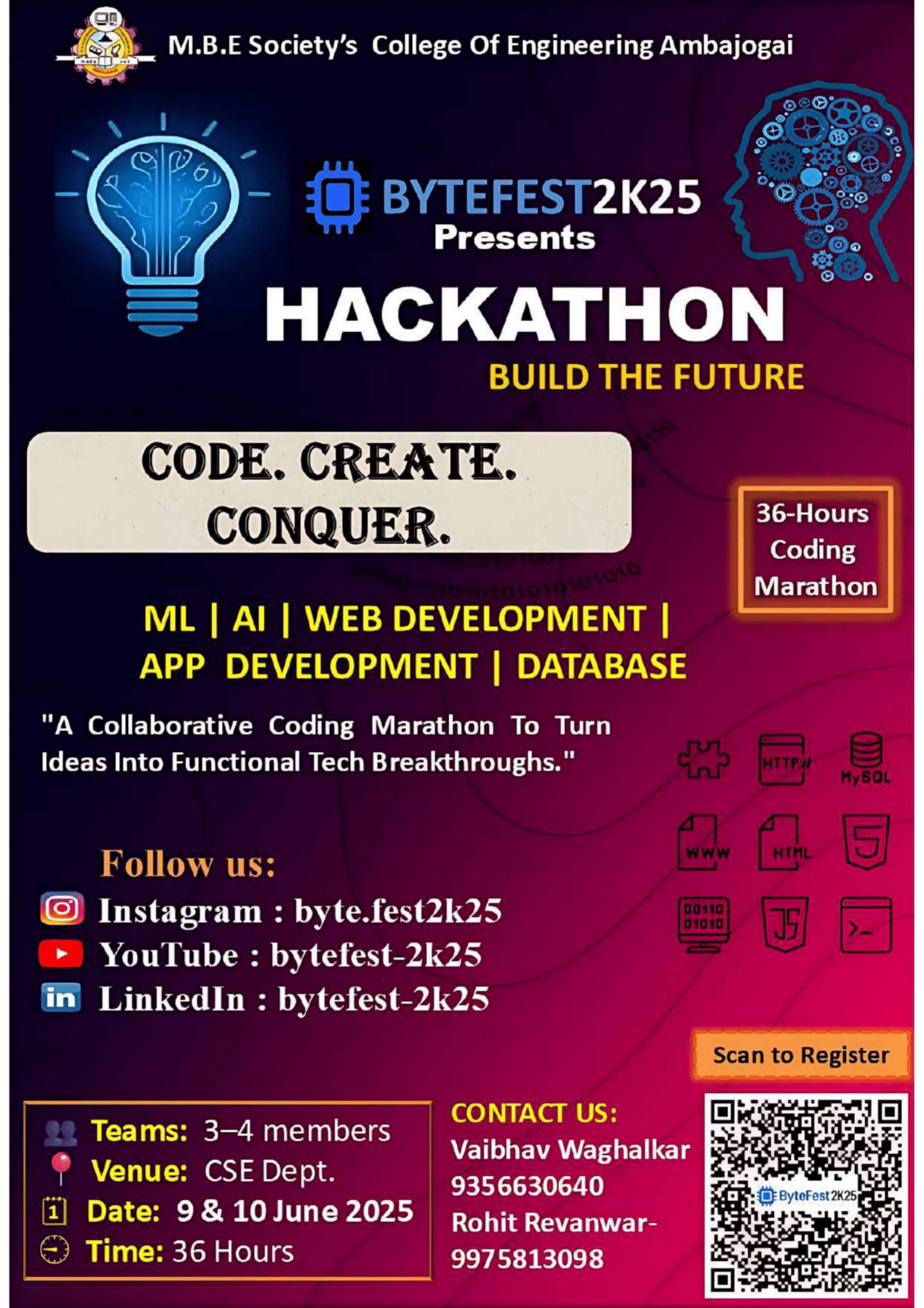 Hackathon Poster